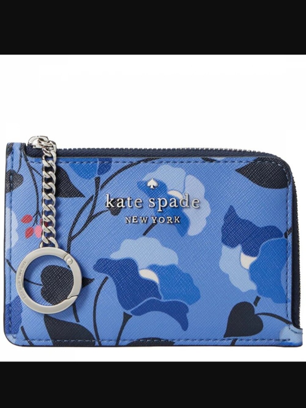 KS-2pc-Laurel Way Mini Allisanne Crossbody & Staci Nouveau Bloom Card Holder💙🩵 - Picture 7 of 9
